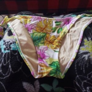 Victoria's Secret Floral Swim Bikini Bottom
